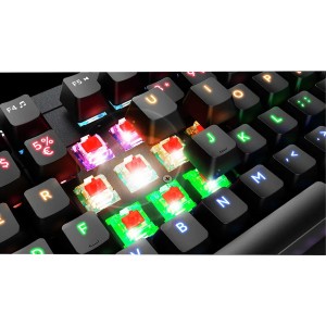 کیبورد گیمینگ مکانیکال با سیم تراست مدل GXT 863 Mazz